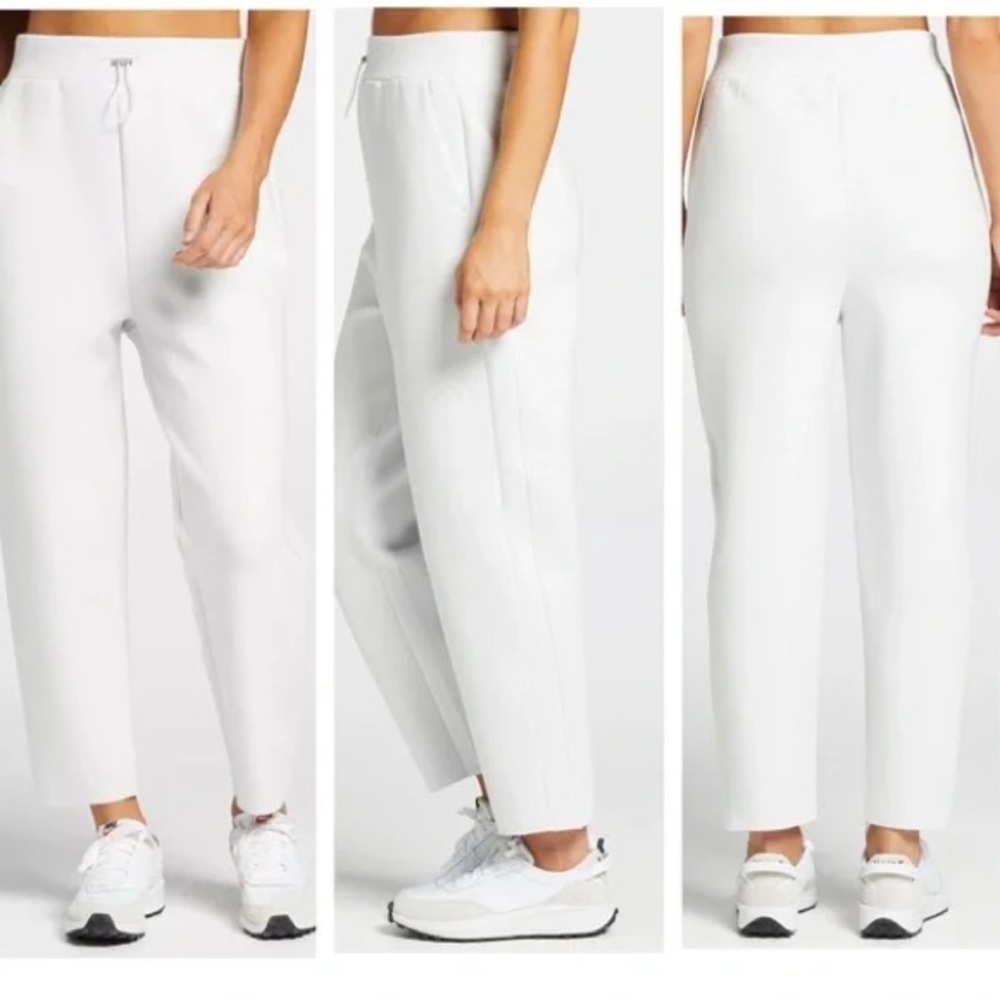 NWT Calia high rise jogger journey collection white pants